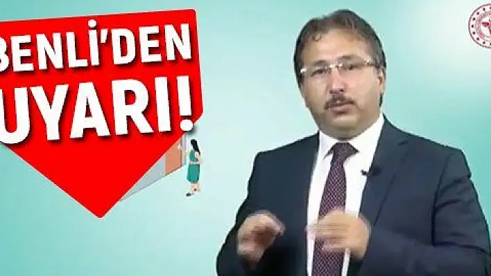 Benli: 'Sabah evden çıkarken gözlüğümüzü takıyormuş gibi maskemizi takmak zorundayız'