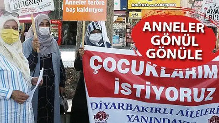 Kayserili anneler, Diyarbakır annelerinin yanında