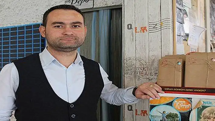 Kayseri'den Uysal Bakkal'a kitap desteği