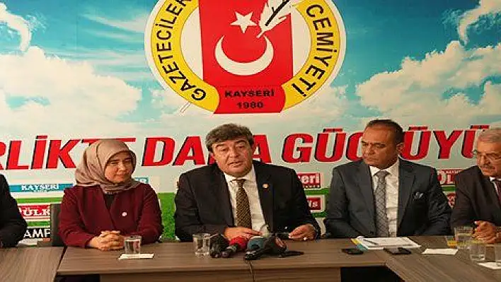 İyi Parti Heyeti'nden Gazeteciler Cemiyeti'ne ziyaret