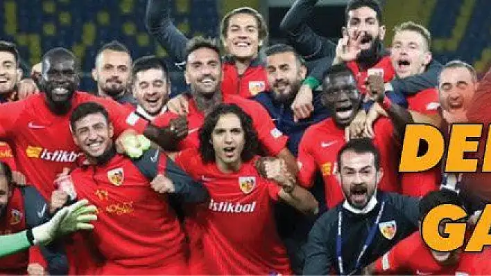 Kayserispor ilk deplasman galibiyetini aldı