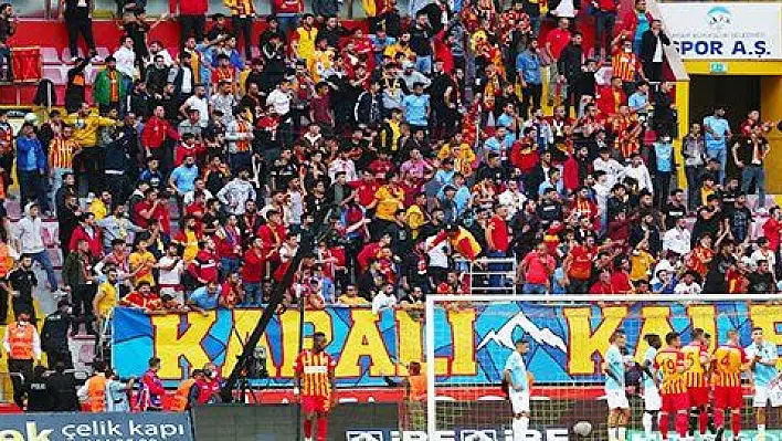 Kayserispor - Trabzonspor maçını 4 bin 289 taraftar izledi