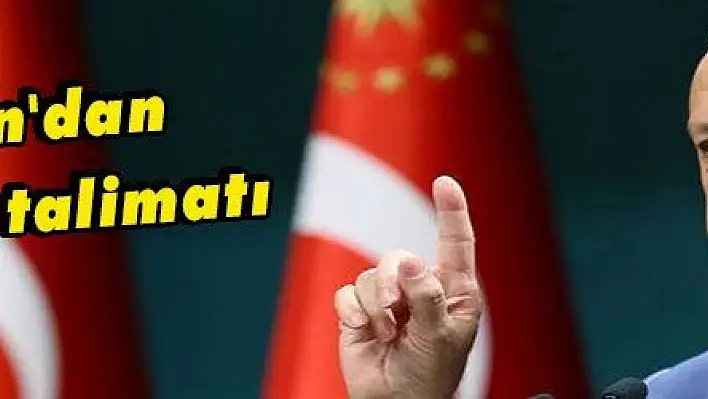 Erdoğan'dan yeni KHK talimatı