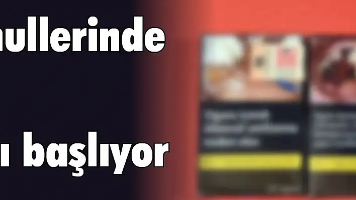 Tütün mamullerinde yeni paket uygulaması başlıyor