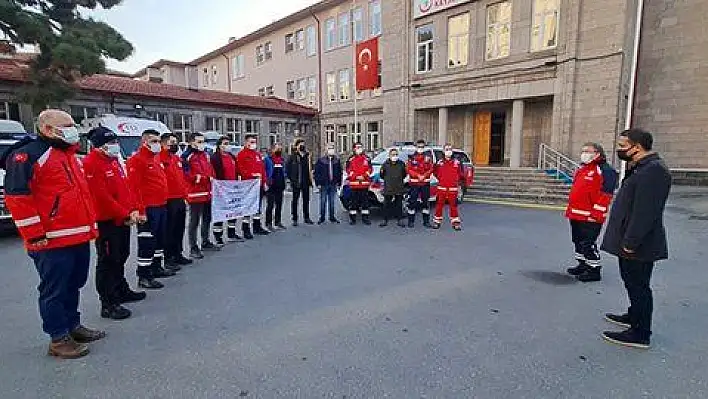 Kayseri UMKE gönüllüleri Hakkari'ye gitti