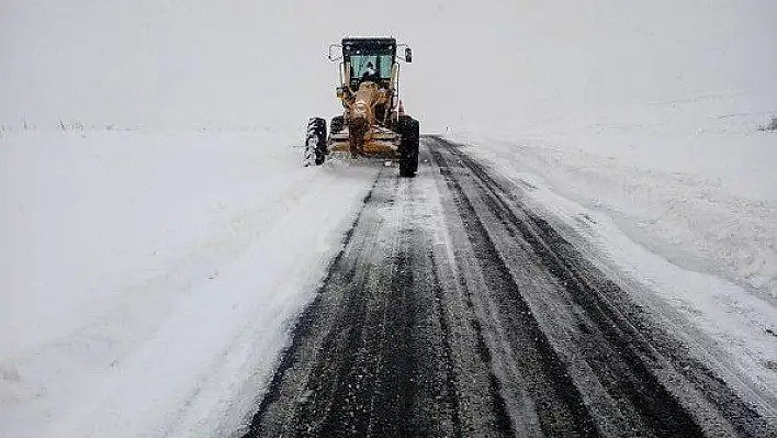 Bünyan'da yol çalışmaları devam ediyor