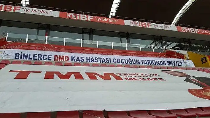 Kayserispor'dan DMD'li çocuklara destek