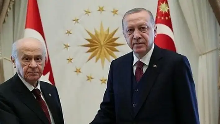 Erdoğan- Bahçeli görüşmesi sona erdi