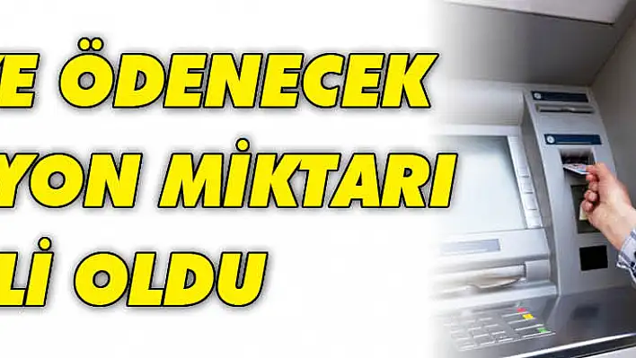 Emekliye ödenecek promosyon miktarı belli oldu