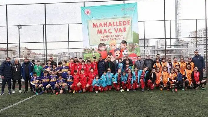 'Mahallede Maç Var' etkinliğinde şampiyonlar belli oldu