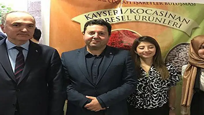 Bakan Faruk Özlü, Kocasinan Belediyesi Standında