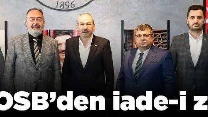 Kayseri OSB'den iade-i ziyaretler