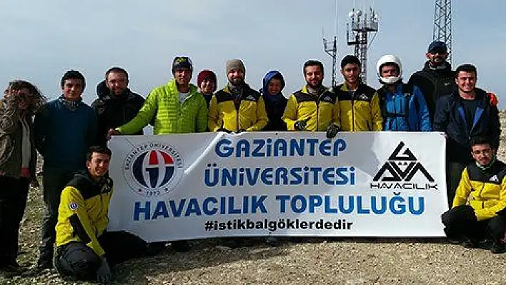 Yamaç paraşütünde GAÜN gururu