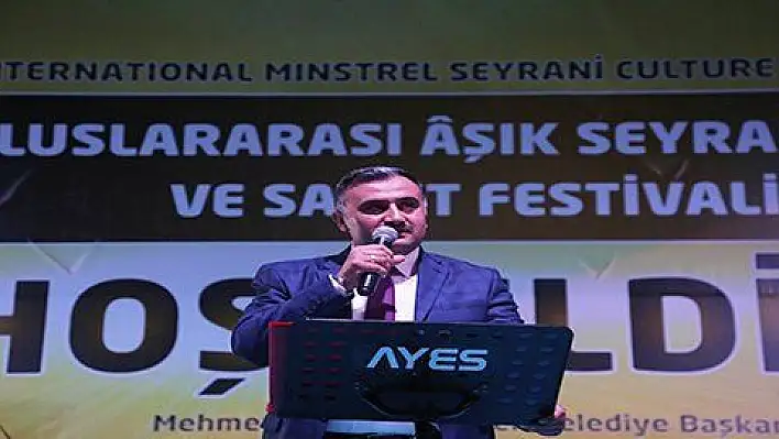 35. Âşık Seyrani Festivali'nde birinci gün coşkusu