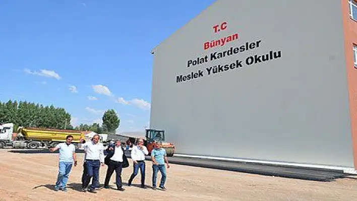 BÜNYAN MESLEK YÜKSEKOKULU EĞİTİME HAZIR