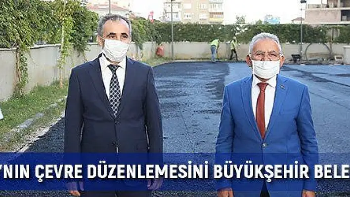 Vergi Dairesi Başkanlığı'nın çevre düzenlemesini Büyükşehir Belediyesi yaptı