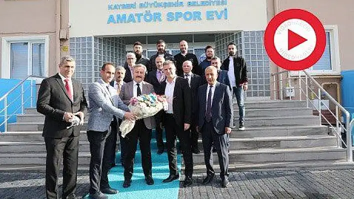 Amatör spor kulüplerine desteğimiz devam edecek