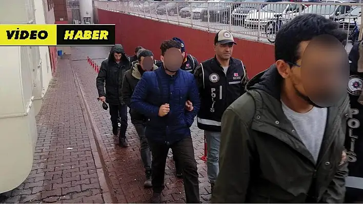 Kayseri merkezli 6 ildeki FETÖ operasyonunda 6 zanlı adliyede