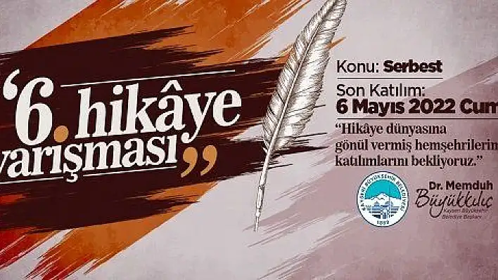 Büyükşehir'in 6. hikaye yarışması başlıyor