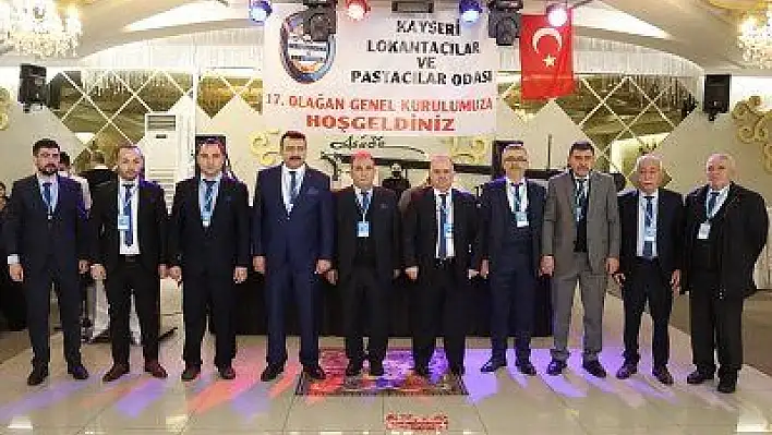 Lokantacılar ve Pastacılar Odası'nda kongre heyecanı