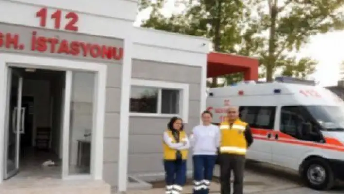 Kayseri'de 112 istasyonu başına düşen nüfus Türkiye ortalaması ile başa baş