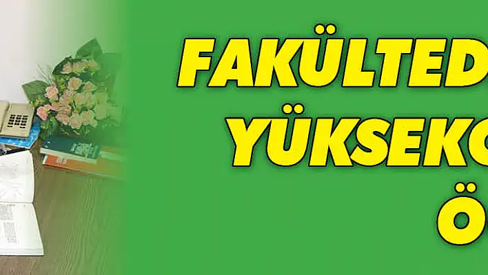 Fakültede çaycı, yüksekokulda öğrenci