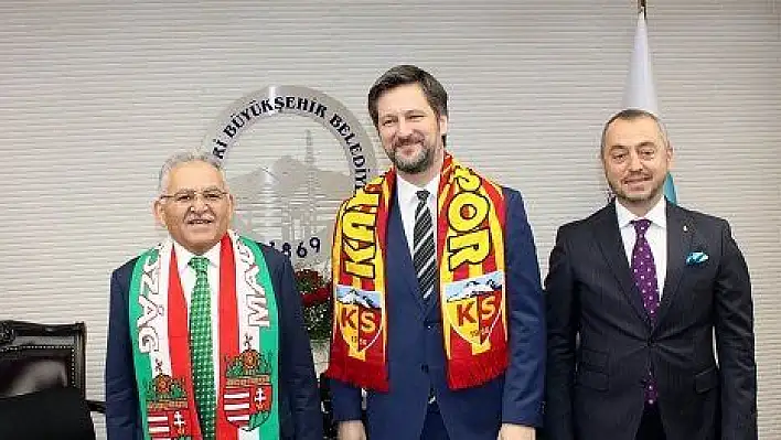 Macaristan'ın Ankara Büyükelçisi Kayseri'de...