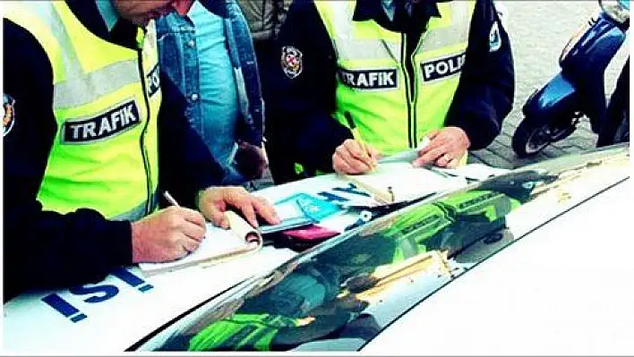 Kayseri'de bin 867 araca ceza yazıldı