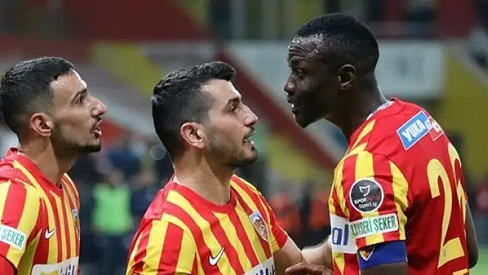 Kayserispor Gaziantep'e gitti