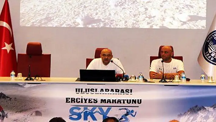 Avrupa'nın en yüksek dikey koşusu Erciyes Ultra Sky Trail Dağ Maratonu Koşusu start alıyor