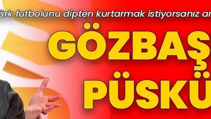 GÖZBAŞI ATEŞ PÜSKÜRDÜ: 'BİRAZ DA BİZİ YAZIN'