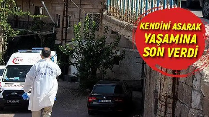 Bunalıma giren şahıs kendini astı