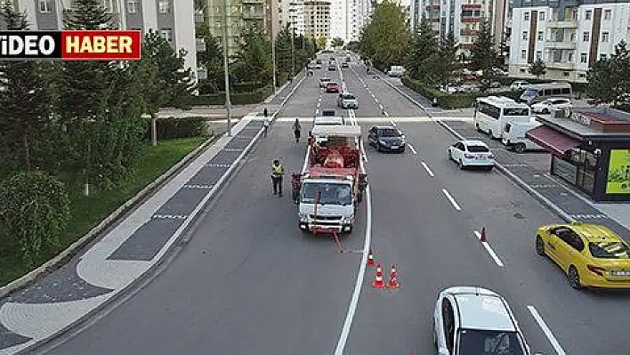 Talas'ın yollarına güven ve konfor çizgileri