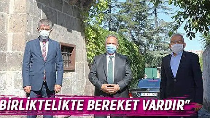 'İstişarede hayır, birliktelikte bereket vardır'