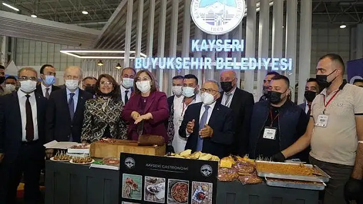 Expobel Çevre, Şehircilik ve Teknolojileri Fuarı'nda Kayseri pastırması tanıtıldı