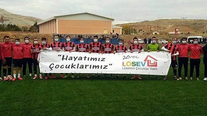 Kayseri sporu LÖSEV'e duyarsız kalmadı 