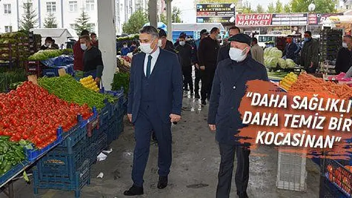 Çolakbayrakdar'dan pazar denetimi