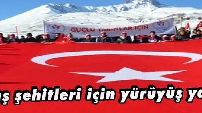 Sarıkamış şehitleri için yürüyüş yapılacak