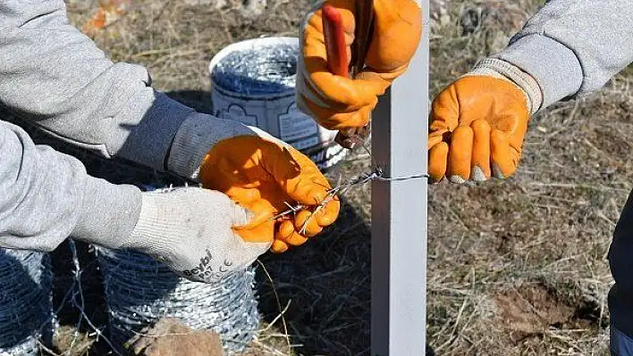 Kayseri OSB'den hayatını kaybeden sanayiciler için fidan