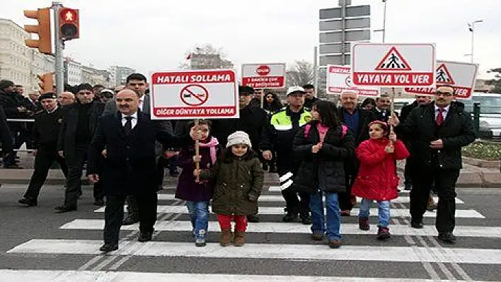 Trafikte Yaya Bilincinin Oluşturulması Projesi