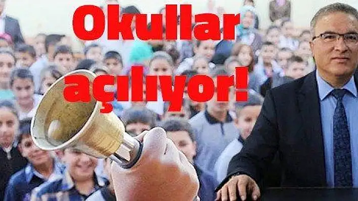 Okullar açılıyor!