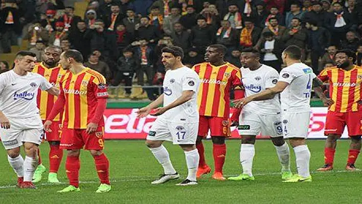 Spor Toto Süper Lig Kayserispor: 2 - Kasımpaşa: 2