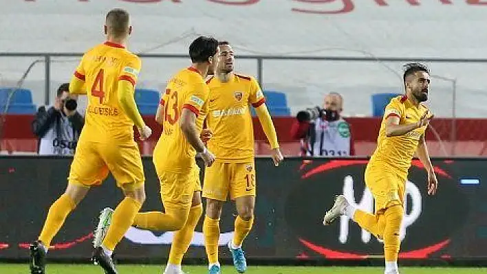 Kayserispor 'dan altın değerinde puan!