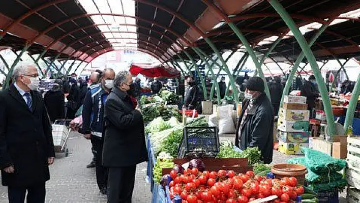 Talas'ta 3 bölgede pazar kurulacak