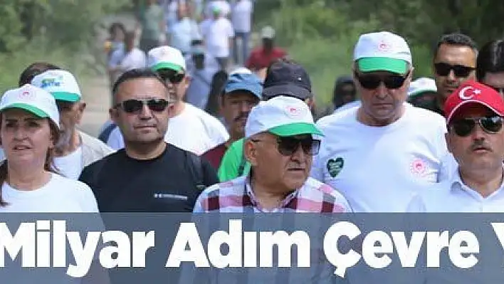 Vali Çiçek '81 İlde 81 Milyar Adım Çevre Yürüyüşü' etkinliğine katıldı