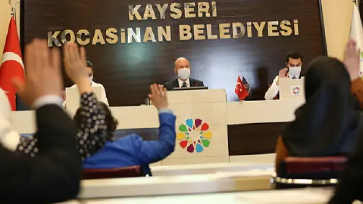 Kocasinan Belediyesi Temmuz ayı meclis toplantısı yapıldı