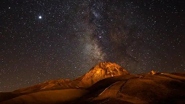 Erciyes'te 'Astrofotoğrafçılık eğitim turu'