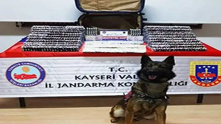 Kayseri'de piyasa değeri 400 bin TL olan uyuşturucu hap ele geçirildi 