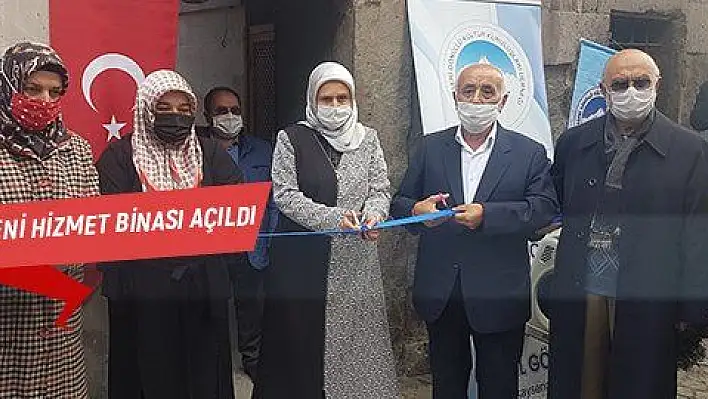 Kayseri Gönüllü Kültür Kuruluşları Derneği'nin yeni hizmet binası açıldı