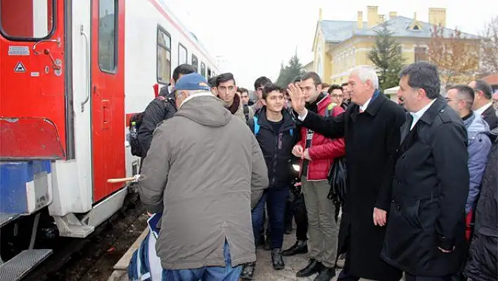  Sarıkamış Treni Kayseri'den yola çıktı 